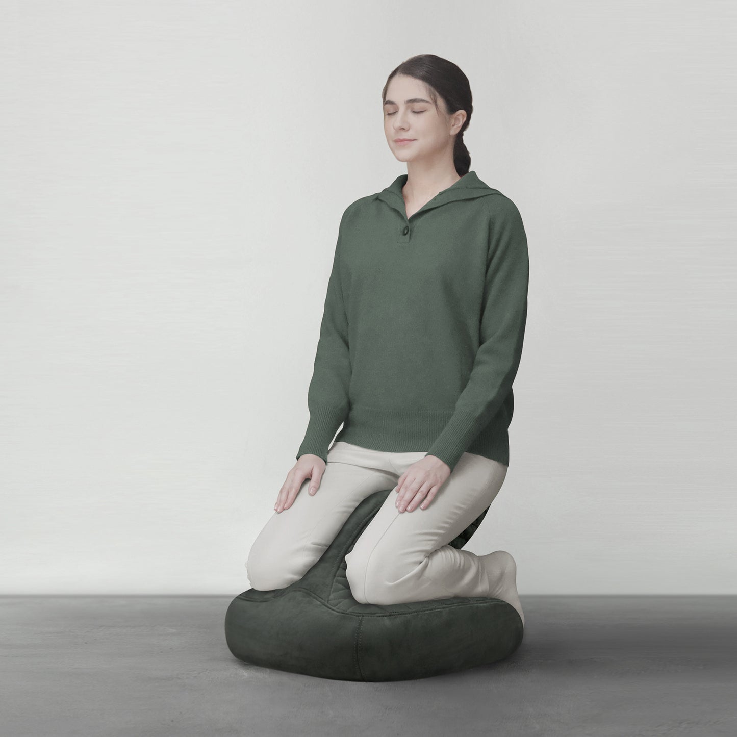 Shine Meditation Seat - kneeling (Dark Grey)