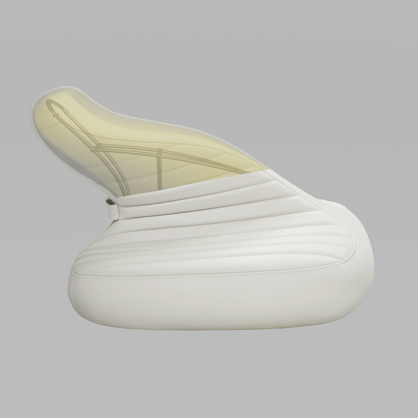 Shine Meditation Seat - kneeling (White)