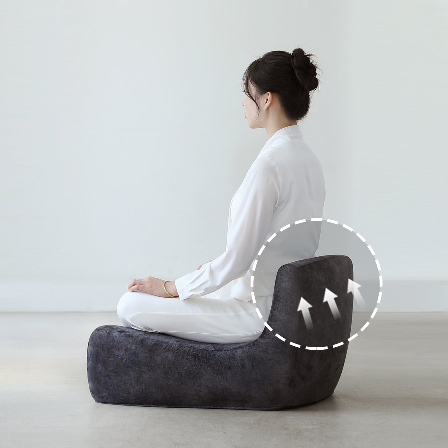Shine Meditation Seat - Backrest（Starry Sky Grey）
